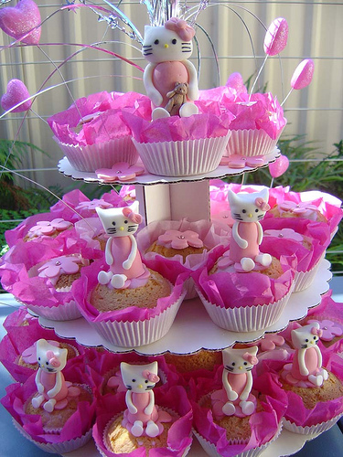 images of hello kitty cakes. hello kitty cupcakes 3