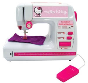 hello kitty lockstitch sewing machine