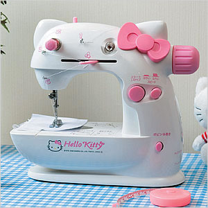 hello kitty sewing machine pinl
